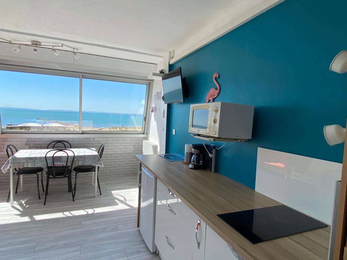 Studio Front De Mer Avec Vue Mer Panoramique ! Le Grau-du-Roi Kültér fotó