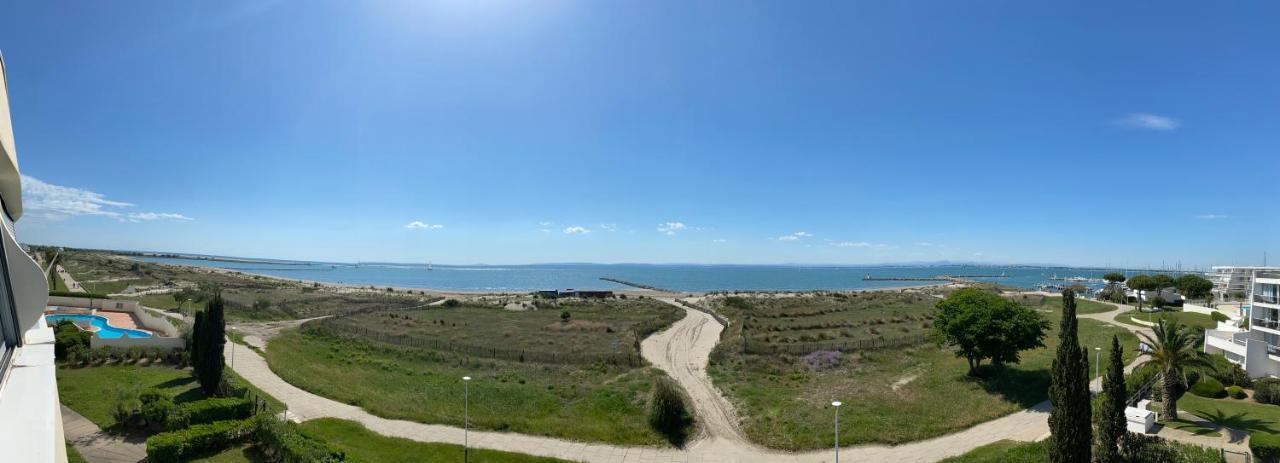 Studio Front De Mer Avec Vue Mer Panoramique ! Apartman Le Grau-du-Roi Kültér fotó