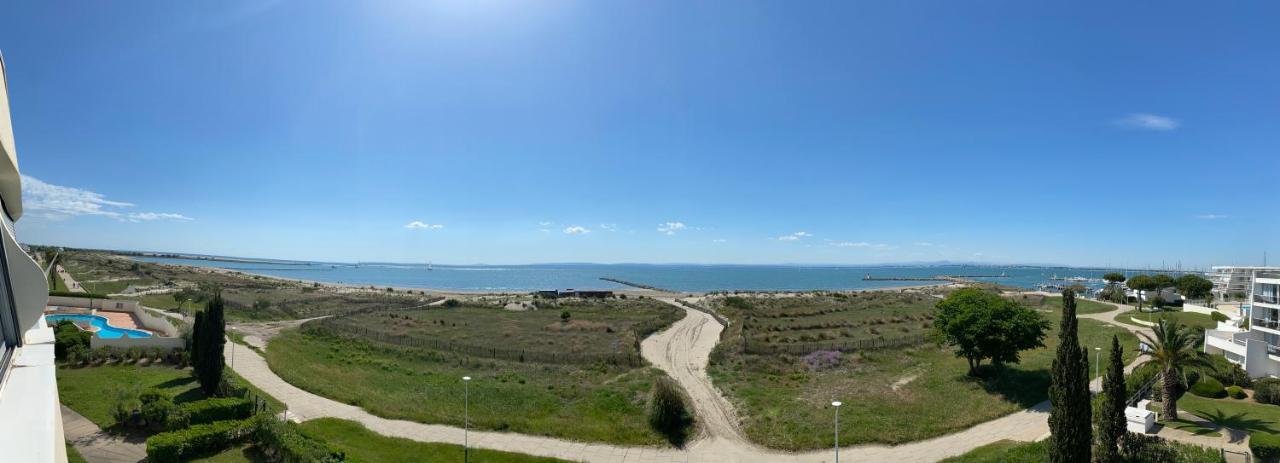 Studio Front De Mer Avec Vue Mer Panoramique ! Le Grau-du-Roi Kültér fotó